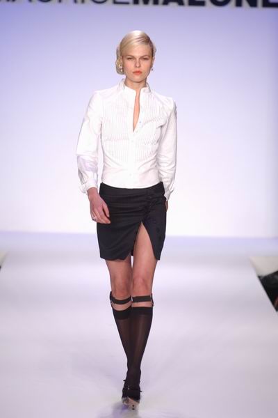Olympus Fashion Week NY Fall 2004 - Maurice Malone
