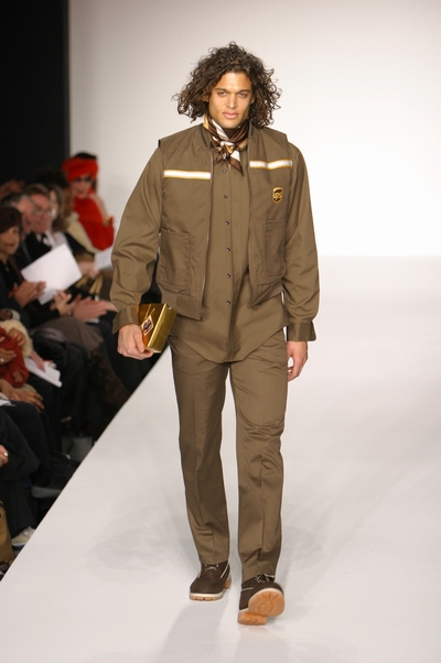 Olympus Fashion Week NY Fall 2004 - b michael