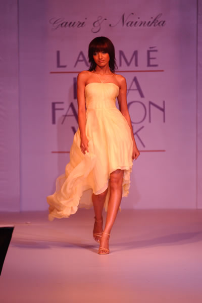 LIFW India Fashion Week 2004 - Gauri Nainika
