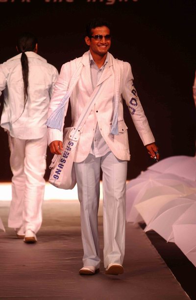 LIFW India Fashion Week 2004 - India Cricket
