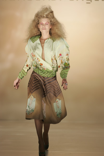 London Fashion Week Spring 2005 - Fashion Fringe - Basso & Brooke
