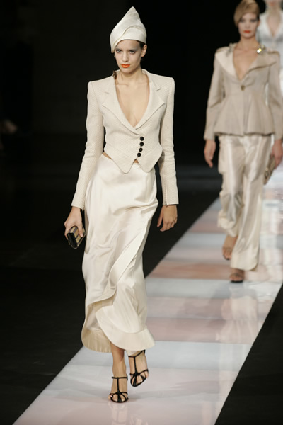 Milan Fashion Week Spring 2005 - Armani Main
