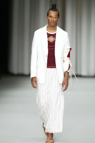 Lisbon Fashion Week Spring 2005 - Pedro Mourao
