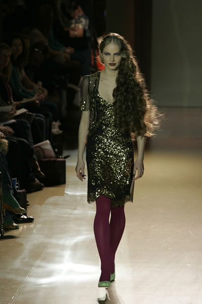 London Fashion Week 2005-2006 - Jenny Packham Details
